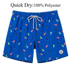 Men's Beach Shorts Boardshorts with Mesh Lining Men's Swimwear Beachwear Quick Dry Swim Shorts Swimming Trunks for Men Men's Beach Trunks Men's Beach Shorts Surfing Boardshorts with Mesh Lining Swimwear Outdoor Surfing Pants Stevvex