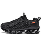 Men's Breathable Mesh Lace Running Shoes Outdoor Fitness Training Sports Shoes Non-slip Wear-resistant Casual Couple Sport Running Athletic Non Slip Fashion Sneakers Stevvex