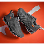 Men's Breathable Mesh Lace Running Shoes Outdoor Fitness Training Sports Shoes Non-slip Wear-resistant Casual Couple Sport Running Athletic Non Slip Fashion Sneakers Stevvex
