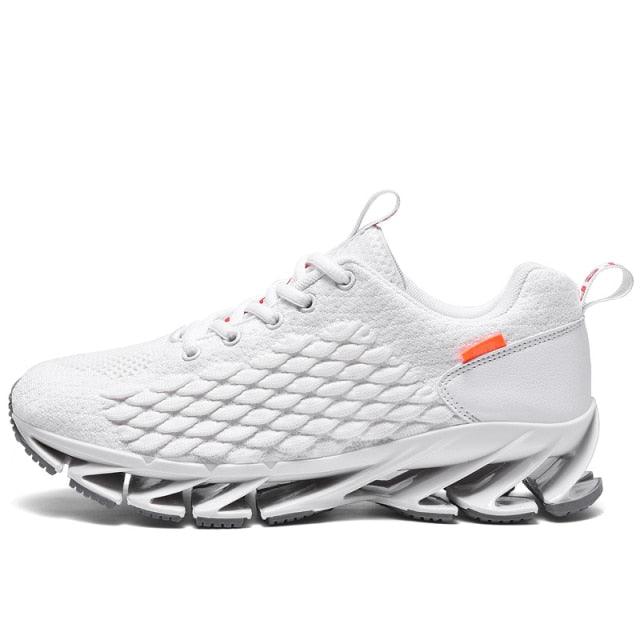 Men's Breathable Mesh Lace Running Shoes Outdoor Fitness Training Sports Shoes Non-slip Wear-resistant Casual Couple Sport Running Athletic Non Slip Fashion Sneakers Stevvex