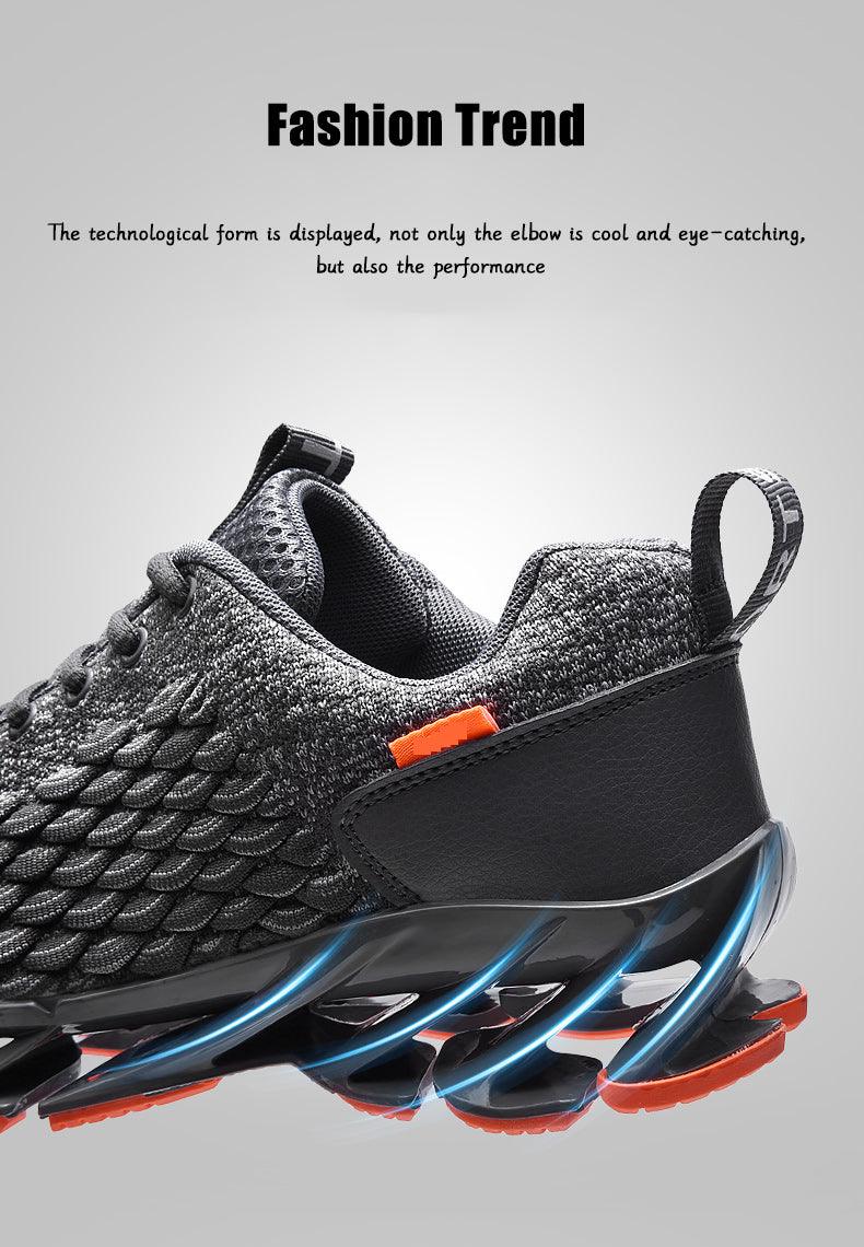 Men's Breathable Mesh Lace Running Shoes Outdoor Fitness Training Sports Shoes Non-slip Wear-resistant Casual Couple Sport Running Athletic Non Slip Fashion Sneakers Stevvex