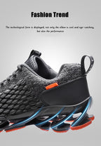 Men's Breathable Mesh Lace Running Shoes Outdoor Fitness Training Sports Shoes Non-slip Wear-resistant Casual Couple Sport Running Athletic Non Slip Fashion Sneakers Stevvex