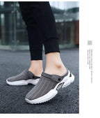 Men's Casual Shoes Rubber Flip Flops Slippers Home Beach Sandals Man Shoes Tennis Fitness Fashion Summer Clogs Sandals Shoes Breathable Beach Walking Slippers Shoes Stevvex