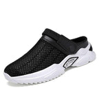 Men's Casual Shoes Rubber Flip Flops Slippers Home Beach Sandals Man Shoes Tennis Fitness Fashion Summer Clogs Sandals Shoes Breathable Beach Walking Slippers Shoes Stevvex