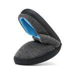 Men's Cotton Fabric Slippers Indoor Non-Slip Home Fur Couple Flat  Men Winter Slipper Cotton Memory Foam Slippers Comfort Knitted Cotton-blend Closed Toe House Indoor Outdoor Shoes Stevvex