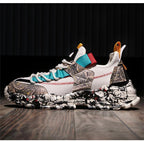 Men's Fashion Camouflage Sports Casual Shoes Couple Outdoor Mesh Breathable Non-slip Lightweight Soft Men's Breathable Lightweight Sneakers Jogging Workout Gym Walking Shoes For Men