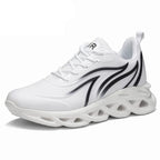 Men's Flame Printed Sneakers Flying Weave Sports Comfortable Running Outdoor Men Athletic Shoes Breathable Casual Sports High Quality Sport Design Sneaker