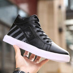 Men's High Top Sneakers Breathable Street Sports Shoes Hip Hop Trendy Style Casual Shoes Fashion Sneakers Breathable Comfort Walking Mens Sneakers Stevvex