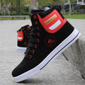 Men's High Top Sneakers Breathable Street Sports Shoes Hip Hop Trendy Style Casual Shoes Fashion Sneakers Breathable Comfort Walking Mens Sneakers Stevvex