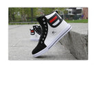 Men's High Top Sneakers Breathable Street Sports Shoes Hip Hop Trendy Style Casual Shoes Fashion Sneakers Breathable Comfort Walking Mens Sneakers Stevvex