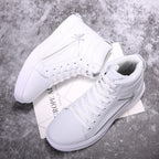 Men's High Top Sneakers Breathable Street Sports Shoes Hip Hop Trendy Style Casual Shoes Fashion Sneakers Breathable Comfort Walking Mens Sneakers Stevvex