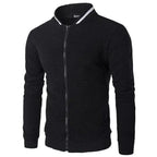 Men's Jacket Casual Sportswear Jogger Running Fitness Jacket for Men Solid Warm Bomber Jacket Unique Design Sports Jacket Classic Up Jacket For Men Stevvex