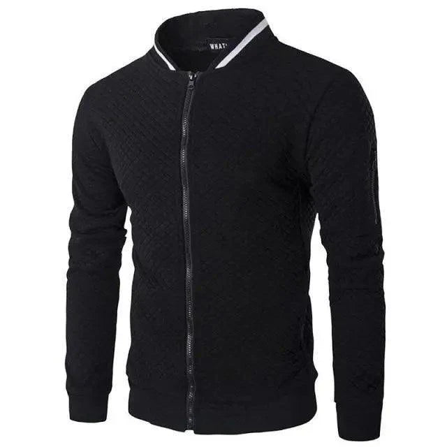 Men's Jacket Casual Sportswear Jogger Running Fitness Jacket for Men Solid Warm Bomber Jacket Unique Design Sports Jacket Classic Up Jacket For Men Stevvex