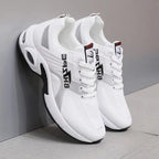 Men's  Leather Autumn Shoes Casual Sneakers Tennis Fashion White Trainers Sneakers Casual Leather Fashion Sneakers Breathable Sports Running Sneakers