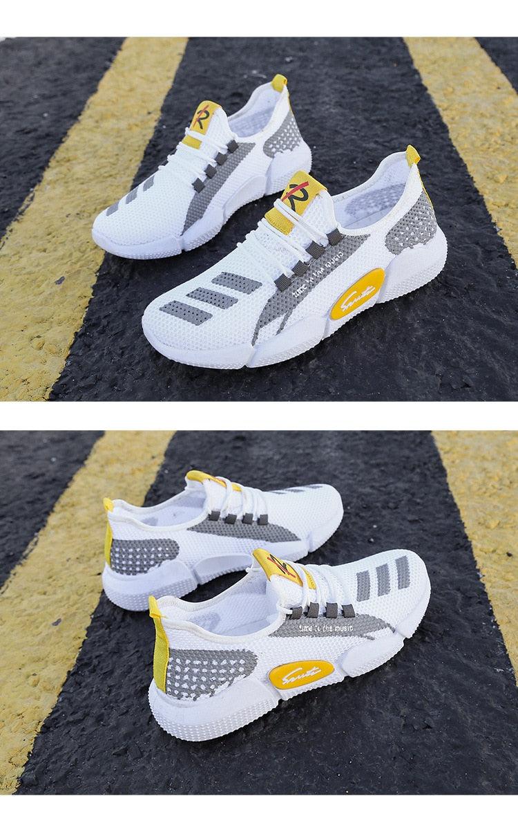 Men's Lightweight Running Shoes New Summer Comfortable And Breathable Sports Outdoor Fashion Sneakers Slip On Lightweight Athletic Fashion Casual Breathable Shoes For Walking Running Jogging Stevvex