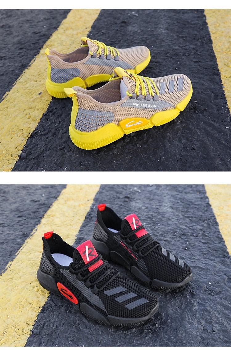 Men's Lightweight Running Shoes New Summer Comfortable And Breathable Sports Outdoor Fashion Sneakers Slip On Lightweight Athletic Fashion Casual Breathable Shoes For Walking Running Jogging Stevvex