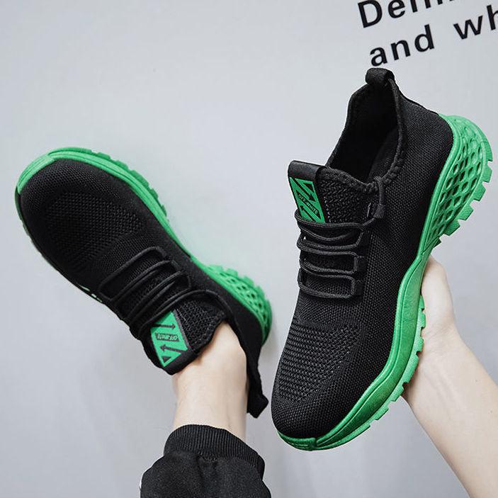 Men's Lightweight Running Shoes New Summer Comfortable And Breathable Sports Outdoor Fashion Sneakers Slip On Lightweight Athletic Fashion Casual Breathable Shoes For Walking Running Jogging Stevvex