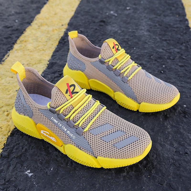 Men's Lightweight Running Shoes New Summer Comfortable And Breathable Sports Outdoor Fashion Sneakers Slip On Lightweight Athletic Fashion Casual Breathable Shoes For Walking Running Jogging Stevvex