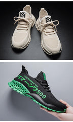 Men's Lightweight Running Shoes New Summer Comfortable And Breathable Sports Outdoor Fashion Sneakers Slip On Lightweight Athletic Fashion Casual Breathable Shoes For Walking Running Jogging Stevvex