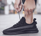 Men's Lightweight Running Shoes New Summer Comfortable And Breathable Sports Outdoor Fashion Sneakers Slip On Lightweight Athletic Fashion Casual Breathable Shoes For Walking Running Jogging Stevvex
