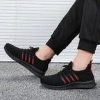 Men's Lightweight Running Shoes New Summer Comfortable And Breathable Sports Outdoor Fashion Sneakers Slip On Lightweight Athletic Fashion Casual Breathable Shoes For Walking Running Jogging Stevvex