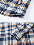 Men's Modern Warm Jacket With Removable Hood Winter Coats Men's Hooded Jackets Fashionable Autumn Jackets Winter Warm Coat Thick Hoodie Long Sleeve Outdoor Plaid Shirt Jackets Stevvex