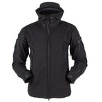 Men's Outdoor Soft Fleece Jacket Men's And Women's Jacket Unique Jackets For Men Windproof  Waterproof Breathable Jacket Thermal Hooded Tactical Jacket Outdoor Camouflage Fleece Hooded Coat Stevvex
