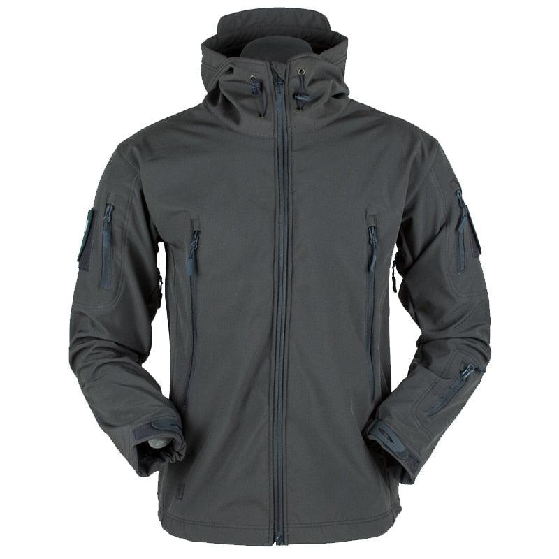 Men's Outdoor Soft Fleece Jacket Men's And Women's Jacket Unique Jackets For Men Windproof  Waterproof Breathable Jacket Thermal Hooded Tactical Jacket Outdoor Camouflage Fleece Hooded Coat Stevvex