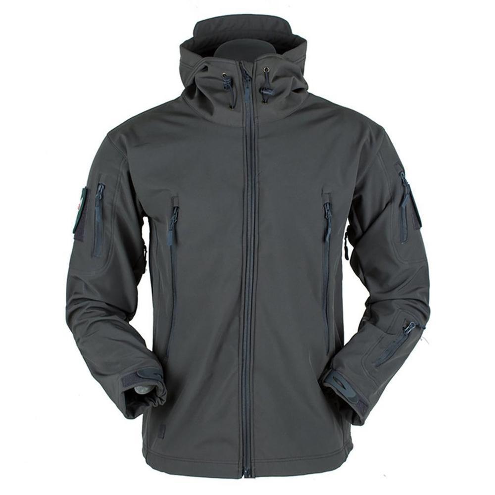 Men's Outdoor Soft Fleece Jacket Men's And Women's Jacket Unique Jackets For Men Windproof  Waterproof Breathable Jacket Thermal Hooded Tactical Jacket Outdoor Camouflage Fleece Hooded Coat Stevvex
