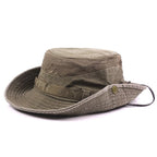 Men's Outdoor Traveling Cap Summer Mesh Breathable Retro Cotton Bucket Hat Unisex Adult High Quality Hat Jungle Fishing Hats Novelty Dad's Beach Cap Bucket Hat For Fishing Summer Adjustable Hat Stevvex