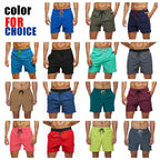 Men's Stretch Swim Trunks Quick Dry Beach Shorts With Zipper Pockets and Mesh Lining  Men's Swim Trunks Quick Dry Beach Shorts with Pockets Swimsuits for Men Stevvex