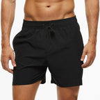 Men's Stretch Swim Trunks Quick Dry Beach Shorts With Zipper Pockets and Mesh Lining  Men's Swim Trunks Quick Dry Beach Shorts with Pockets Swimsuits for Men Stevvex