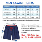 Men's Stretch Swim Trunks Quick Dry Beach Shorts With Zipper Pockets and Mesh Lining  Men's Swim Trunks Quick Dry Beach Shorts with Pockets Swimsuits for Men Stevvex