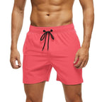 Men's Stretch Swim Trunks Quick Dry Beach Shorts With Zipper Pockets and Mesh Lining  Men's Swim Trunks Quick Dry Beach Shorts with Pockets Swimsuits for Men Stevvex