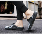 Men's Summer Hole Shoes Soft Rubber Lightweight Garden Clogs Couples Arch Support Clogs Garden Shoes Slip-on Outdoor Beach Slippers Mixed Colors Sandals Stevvex