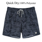 Men's Swim Shorts Quick Dry Beach Board Shorts with Mesh Lining New Summer Swimwear Surfing Swim Trunks for Men Men's Shorts Athletic Shorts Men's Spring and Summer Street Leisure Sports Drawstring Men's Short Stevvex