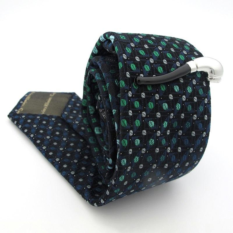 Men's Tie Clips Unique Designs Anchor Tie Pins Thick Metal Silver Creative Modern Tie Clip Men's Clothing Accessories Tie Clip Classic Arrow Clips For Men Stevvex