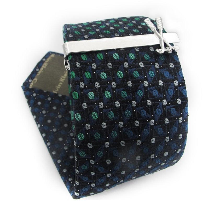 Men's Tie Clips Unique Designs Anchor Tie Pins Thick Metal Silver Creative Modern Tie Clip Men's Clothing Accessories Tie Clip Classic Arrow Clips For Men Stevvex