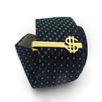 Men's Tie Clips Unique Designs Anchor Tie Pins Thick Metal Silver Creative Modern Tie Clip Men's Clothing Accessories Tie Clip Classic Arrow Clips For Men Stevvex
