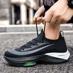 Men's Training Sports Lightweight Orange Sneakers Air Cushion Mesh Tennis Sports Shoes Outdoor Non-Slip Wear-Resistant Casual Shoes Running Walking Athletic Mens Basketball Sneakers Stevvex