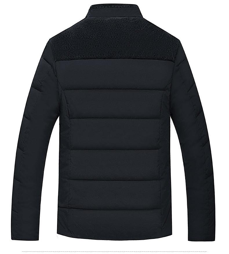 Men's Warm Winter Jacket Men's Casual Jacket Spring Autumn Fashion Jacket Comfortable Warm Thick Padded Jacket For Men Outdoor Adventure Jacket Stevvex