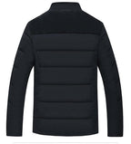 Men's Warm Winter Jacket Men's Casual Jacket Spring Autumn Fashion Jacket Comfortable Warm Thick Padded Jacket For Men Outdoor Adventure Jacket Stevvex