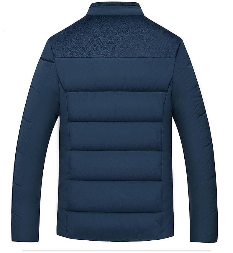 Men's Warm Winter Jacket Men's Casual Jacket Spring Autumn Fashion Jacket Comfortable Warm Thick Padded Jacket For Men Outdoor Adventure Jacket Stevvex