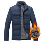 Men's Warm Winter Jacket Men's Casual Jacket Spring Autumn Fashion Jacket Comfortable Warm Thick Padded Jacket For Men Outdoor Adventure Jacket Stevvex