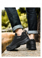 Men's Winter Lined Warm Cotton Shoes High-Top Outdoor Waterproof Casual Sports Shoes Non Slip Breathable Running Lightweight Casual Winter Comfortable Durable Shoes Stevvex
