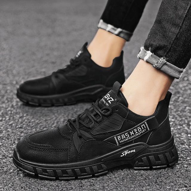 Men's Winter Lined Warm Cotton Shoes High-Top Outdoor Waterproof Casual Sports Shoes Non Slip Breathable Running Lightweight Casual Winter Comfortable Durable Shoes Stevvex
