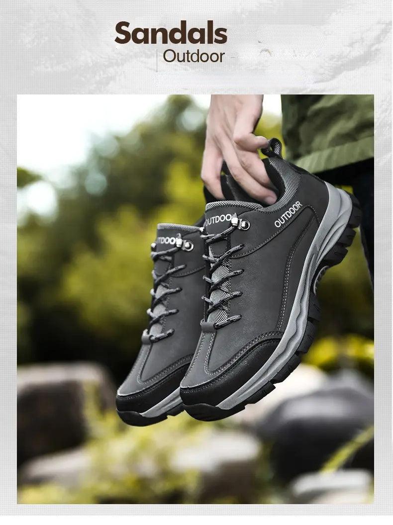 Men's Winter Lined Warm Cotton Shoes High-Top Outdoor Waterproof Casual Sports Shoes Non Slip Breathable Running Lightweight Casual Winter Comfortable Durable Shoes Stevvex