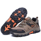 Men's Winter Snow Boots Waterproof Leather Sports Super Warm Men's Boots Outdoor Hiking Boots Work Travel Shoes Trail Climbing Shoes Lace Up Anti-Slip Waterproof Working Outdoor Boots