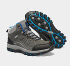 Men's Women's New Outdoor Climbing Hiking Sports Shoes Comfortable Breathable Wear-Resistant Men's Soft Casual Shoes Outdoor Walking Lace Up Anti-Slip Comfortable Ankle Booties Stevvex