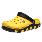 Men Sandals Autumn Hole Shoes Rubber Clogs Women Unisex Garden Shoes White Beach Flat Sandals Slippers Womens Mens Non Slip Clogs For Indoor And Outdoor Garden Clogs Shoes